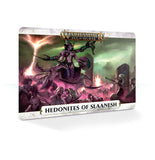 Warhammer Age Of Sigmar Warscroll Cards: Hedonites of Slaanesh