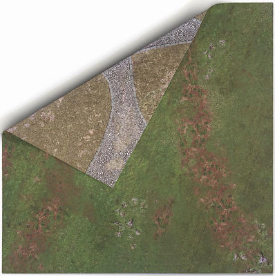 4'x4' Double Sided G-Mat: Highlands in War and Forgotten Realm