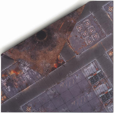 4'x4' Double Sided G-Mat: Quarantine and Fallout Zone