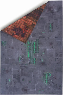 6'x4' Double Sided G-Mat: Chem Zone and Necropolis